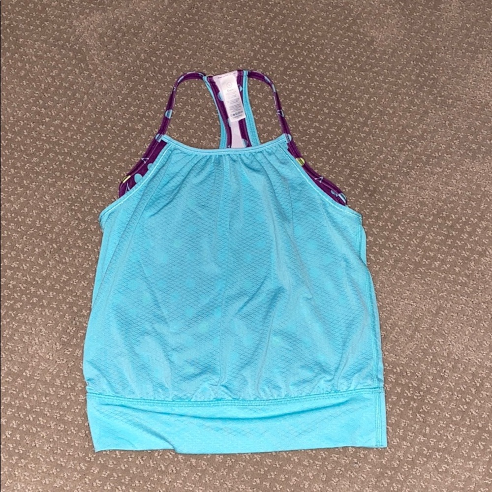Ivivva sports bra tank top great condition